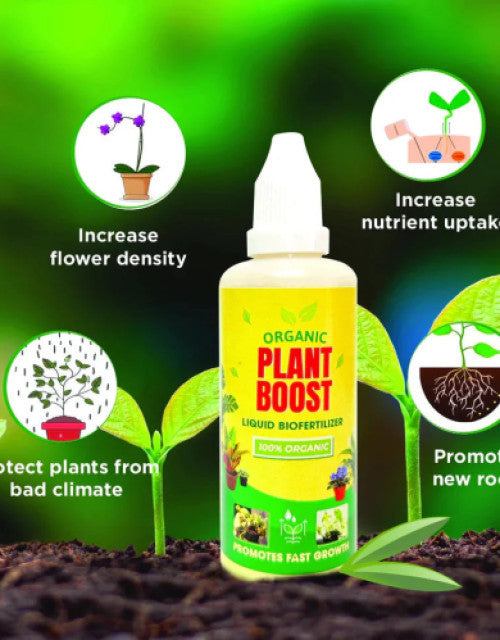 Organic Plant Boost Liquid Bio fertilizer (Pack of 4)