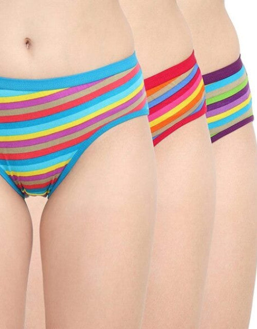 Pack of 3 Striped Panties