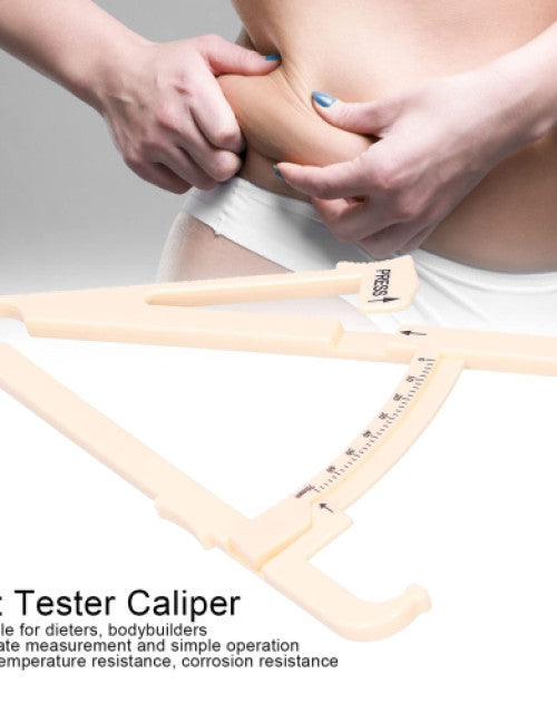 Personal Body Fat Test Caliper Accurately Handheld BMI Body Fitness Measurement Device Tool