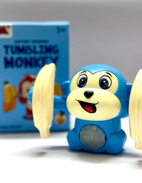 Plastic Multicolour Tumbling Monkey