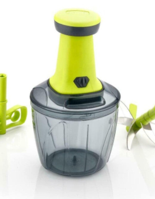 Plastic Push Chopper for Kitchen, Vegetable Chopper