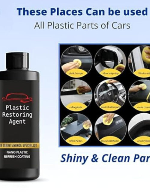 Plastic Restoring Agent For Car (pack of 1)