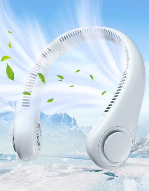 Portable Rechargeable Neck Fan