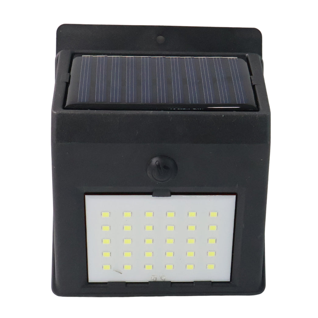 Solar Powered Led Wall Light - (1 Pc)
