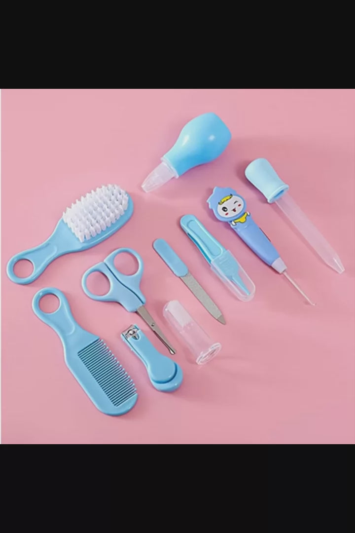 10pcs Set Mini Baby Nail Scissors Safety Manicure Pedicure Set Newborn Nail Cutter