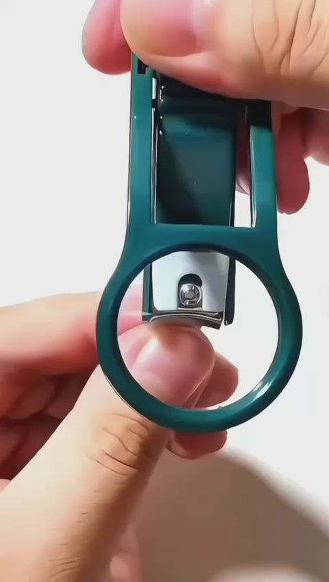 Nail Clipper with Magnifying Glass