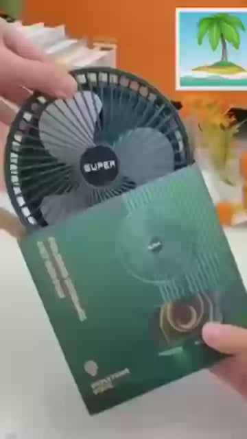 Rechargeable Table Fan