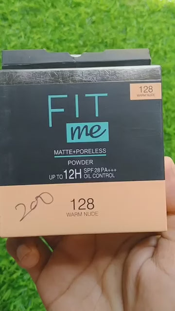 FIT ME MATTE + PORELESS OIL FREE & WATER PROOF PRESSED POWDER COMPACT Compact