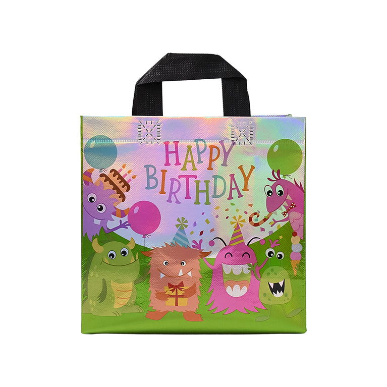 Birthday Gift Bag Reusable Party Gift Bags (1 Pc  Mix Design)