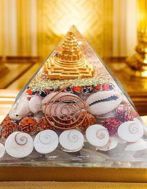 Shri Yantra Gomti Chakra Laxmi Pyramid