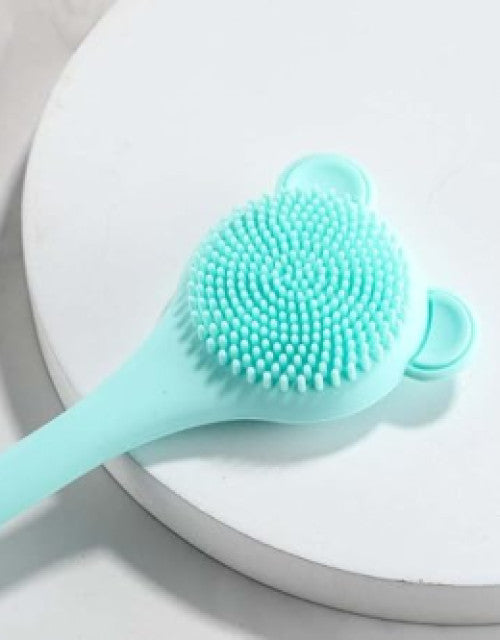 Silicone Facial Cleansing Brush Face Scrubber and Cleanser Massage Pack of 2