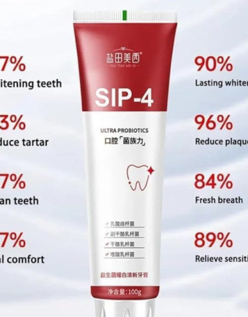 SP-4 Probiotic Whitening Toothpaste, Teeth Whitening Toothpaste