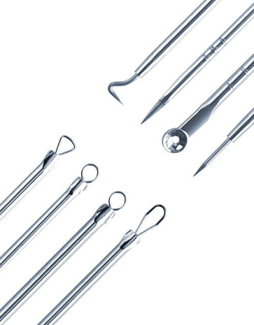 Stainless Steel Blackhead Remover Pimple Blemish Extractor Remover Tool Set