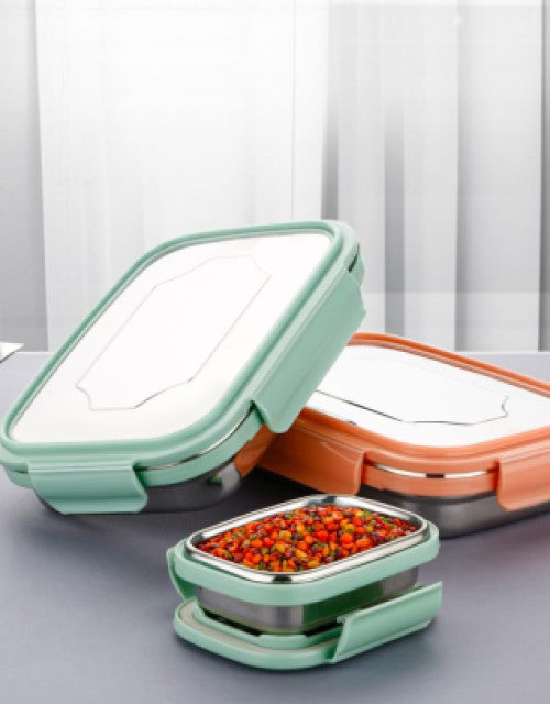 Stainless Steel Insulated Airtight Leak-Proof Lunch Box