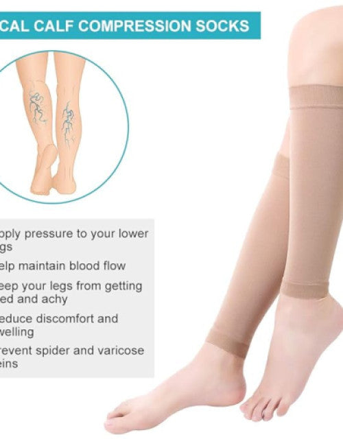 Stocking Below knee Beige