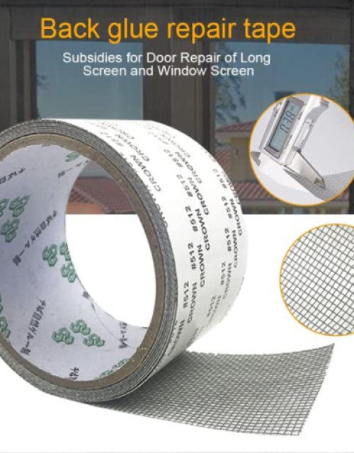 Strong Adhesive & Waterproof Window Mosquito net Covering Mesh Tape