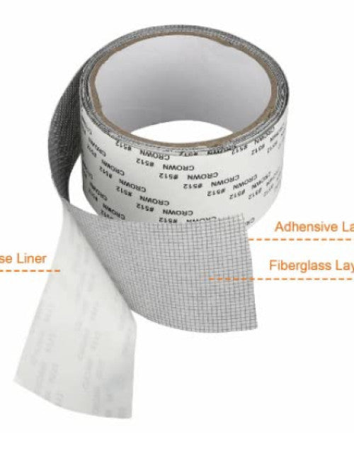 Strong Adhesive & Waterproof Window Mosquito net Covering Mesh Tape