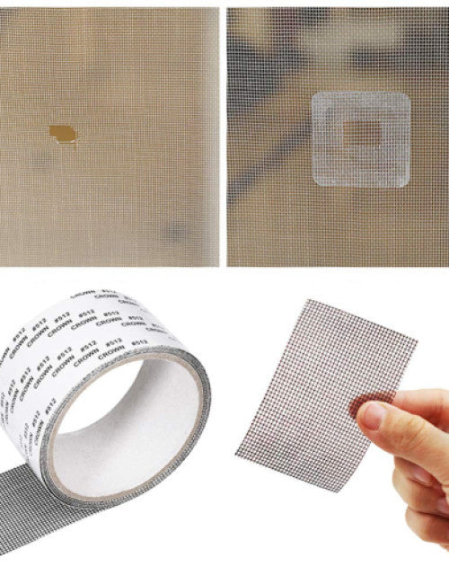 Strong Adhesive & Waterproof Window Mosquito net Covering Mesh Tape