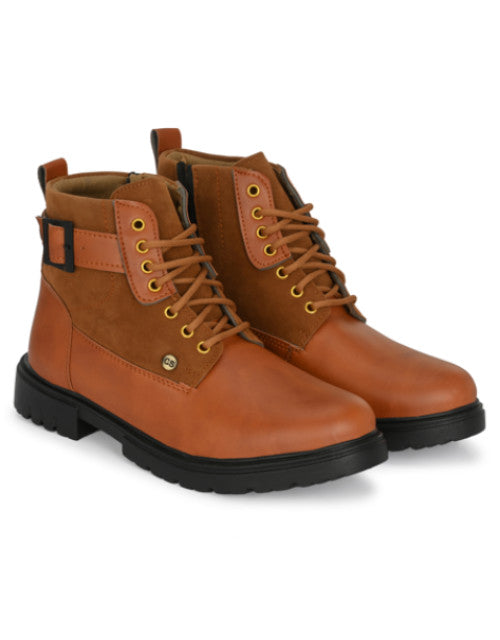 Synthetic Leather Lightweight Boot Article 1075