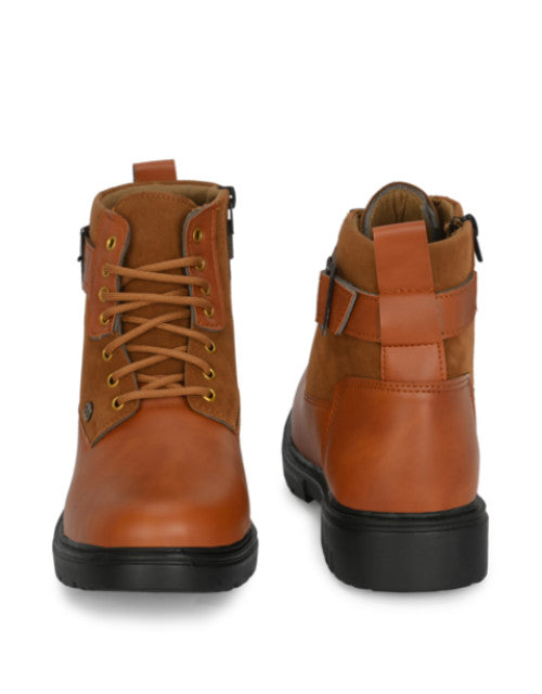 Synthetic Leather Lightweight Boot Article 1075