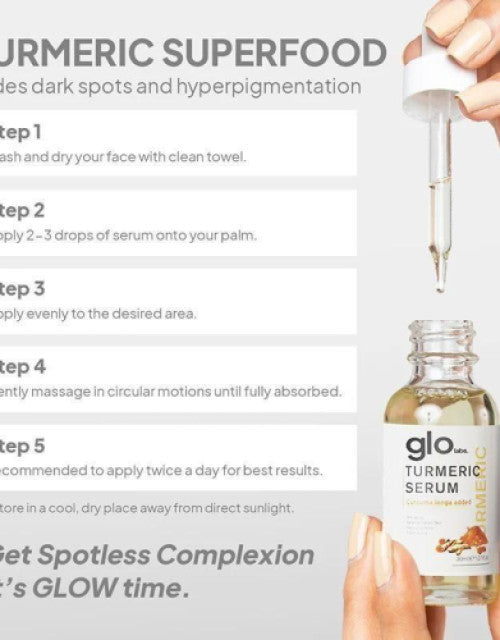 Turmeric Dark Spot Corrector Serum.