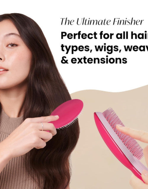 Ultimate Finisher Hairbrush, Smooths Strands, Adds Volume & Shine