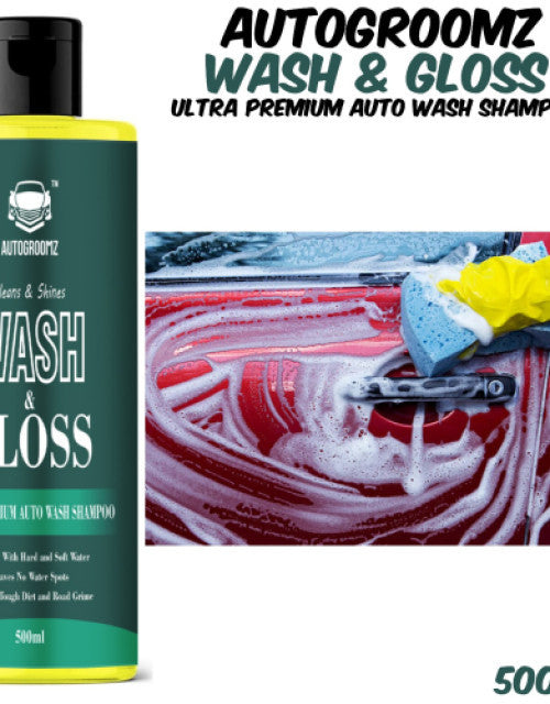 Ultra-Premium Auto Wash and Gloss Shampoo Wash and Gloss