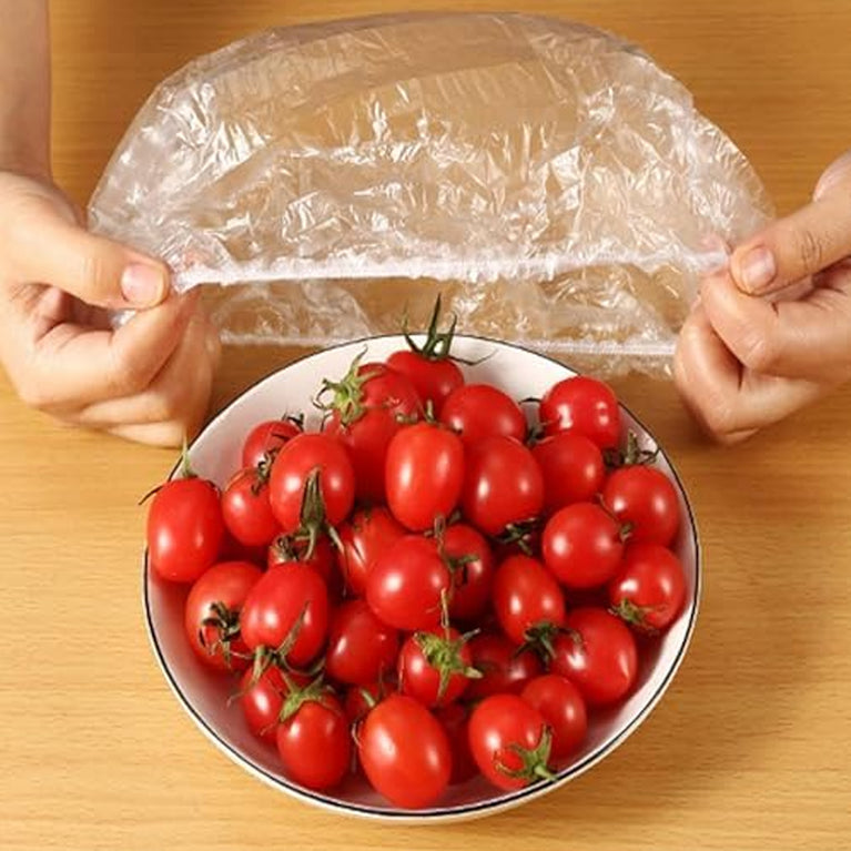 Disposable Elastic Food Storage Covers Bag (100 Pcs Set  Big)