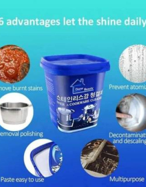 Wash Stainless steel Cleaning Cream Dish Cleaning Gel