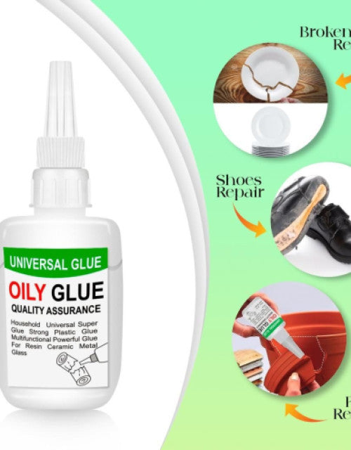 Welding High Strength Oily Glue Super Adhesive Glue(Pack Of 2)