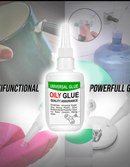 Welding High Strength Oily Glue Super Adhesive Glue(Pack Of 2)