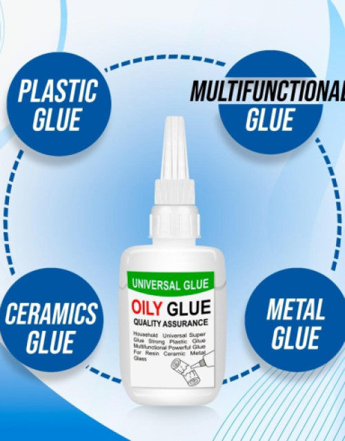 Welding High Strength Oily Glue Super Adhesive Glue(Pack Of 2)