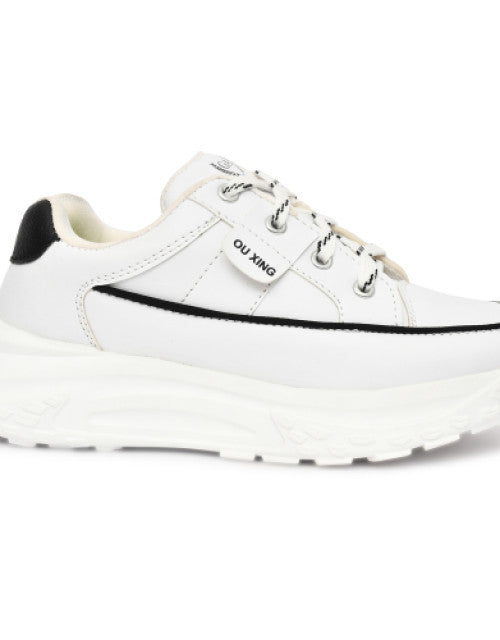 Women's Casual Sneaker Shoes White