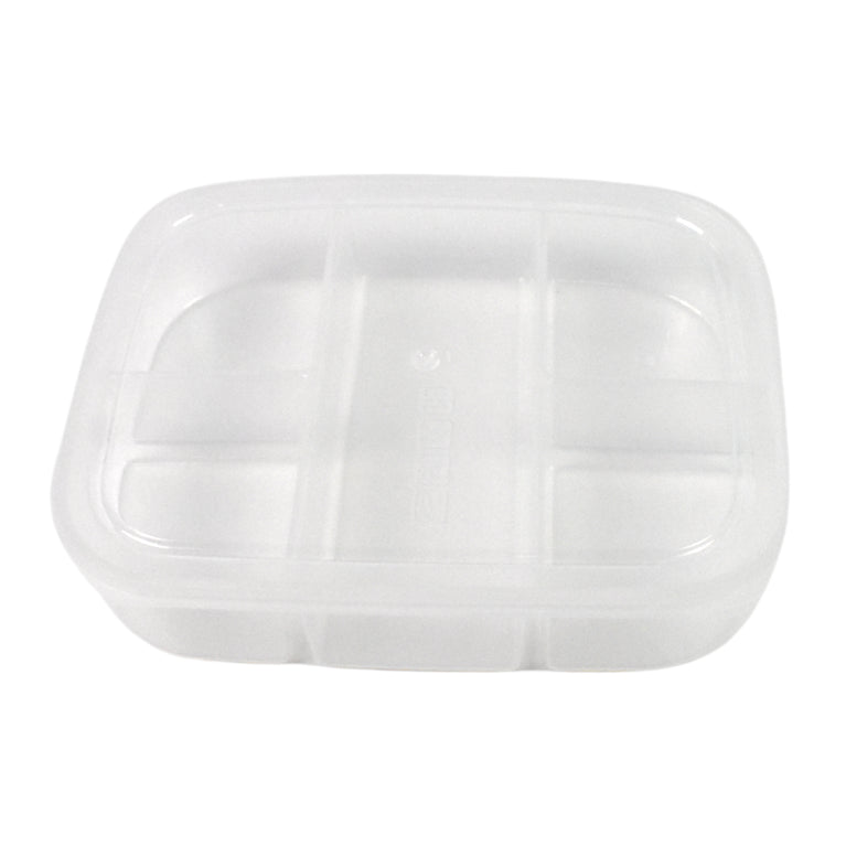 Plastic 5- Compartment Excellent Container Reusable Lunch Box (1 Pc)