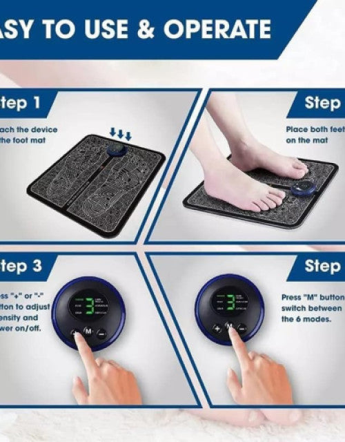 Zenom Enterprise Foot Massager – Wireless Electric EMS Massage Machine